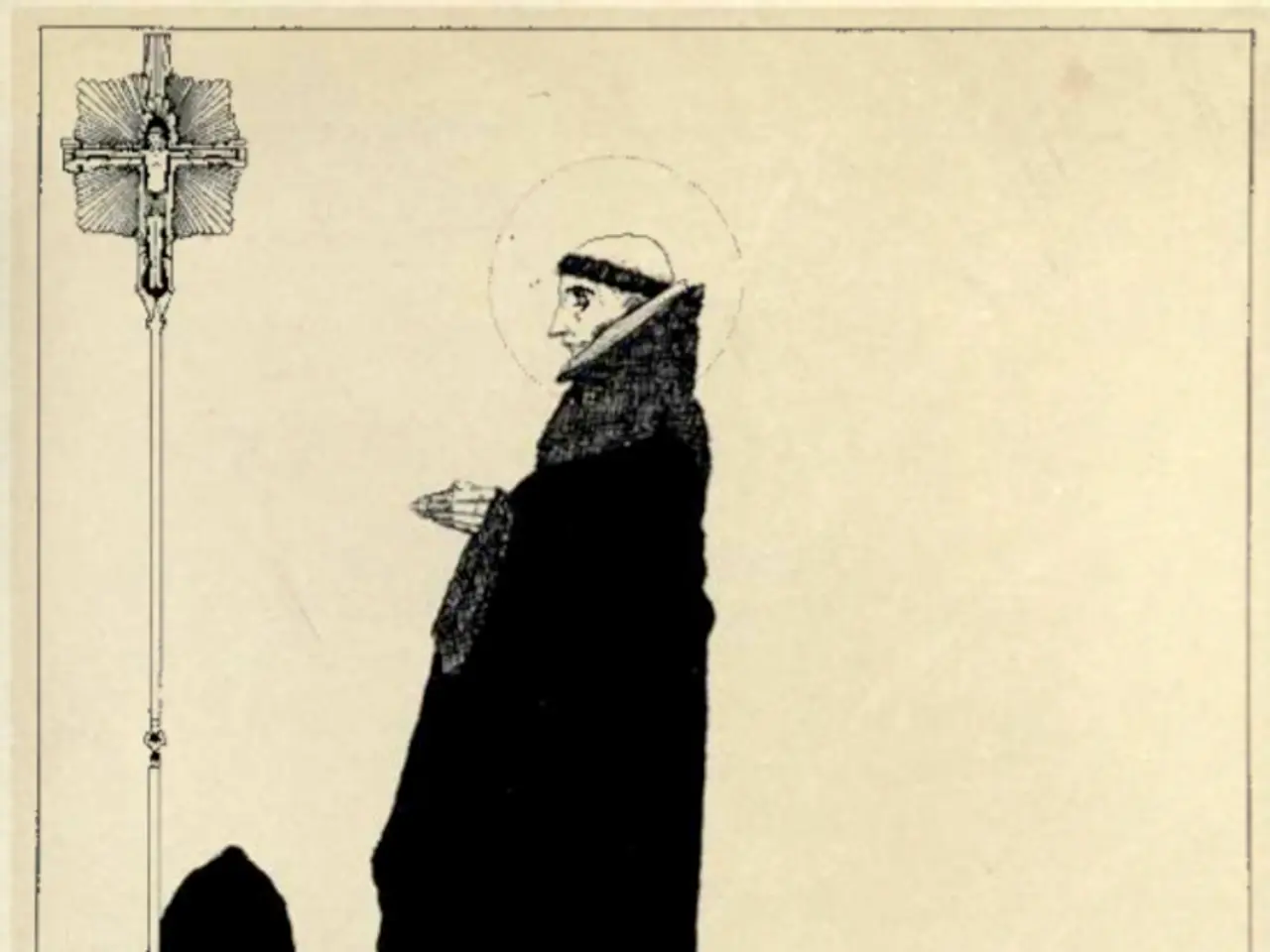 This is an illustration image where we can see pictures of a persons and a cross symbol to the...