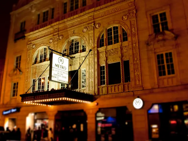 Remaining TV Tower Displays Emblem of Russian Corporation